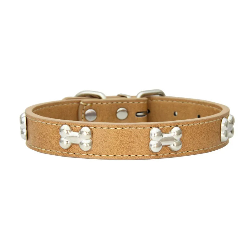 Red breakaway safety collar for small dogs & puppies, lightweight & adjustable.