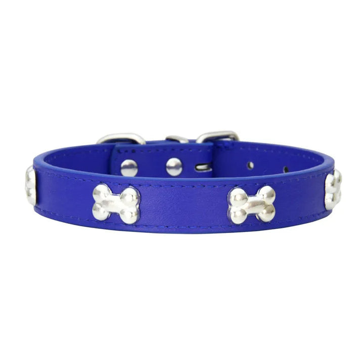 Detail of the soft fit material on a pink adjustable safety collar for small dogs.
