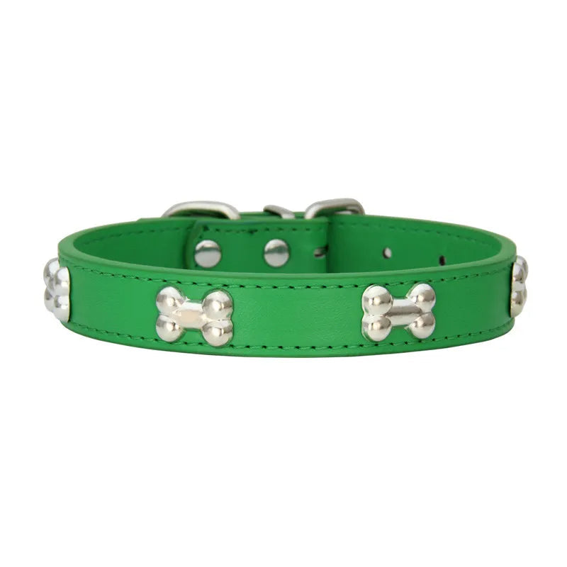 Pink safety collar for small dogs, durable & adjustable, ideal for puppies.