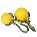 With rope