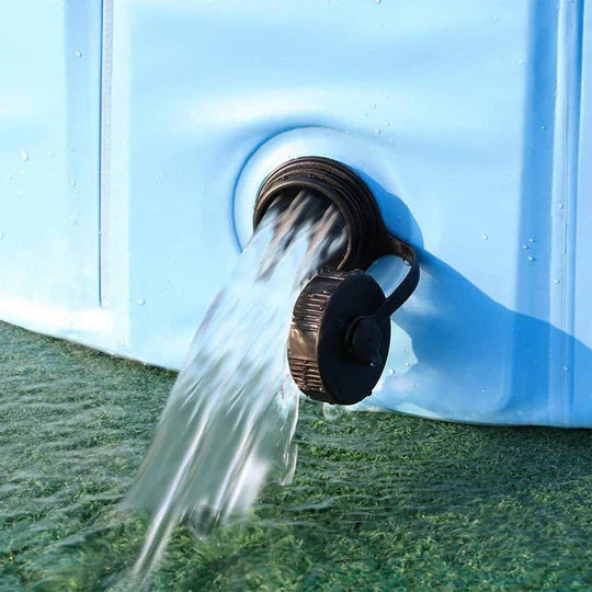 Red pet pool, a durable and practical dog accessory for water activities