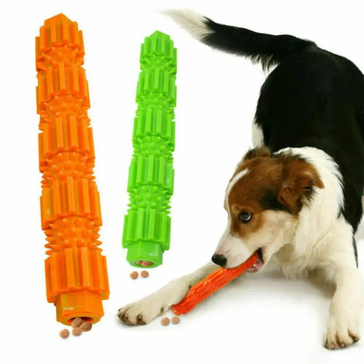 Aggressive chewer dental dog toy, purple, promoting gum health, pet supplies