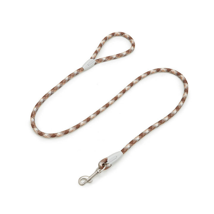 Reflective anti-pull dog harness in an outdoor setting, ensuring pet safety during evening walks