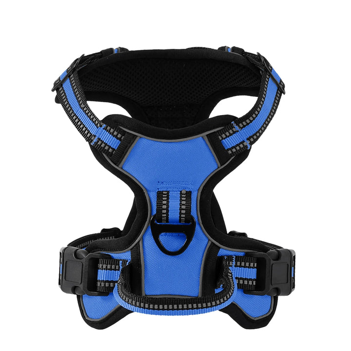 Heavy-duty reflective dog harness, offering control and safety for training and daily adventures