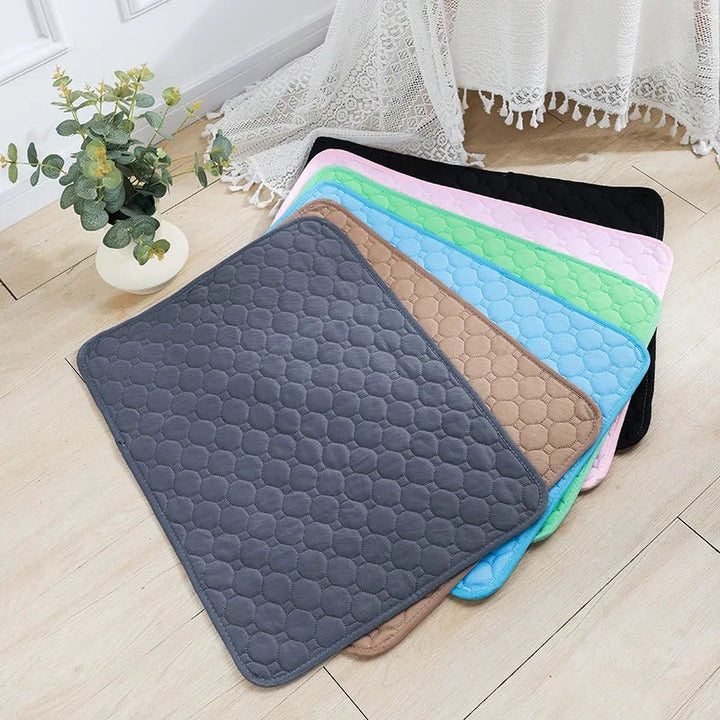 Absorbent reusable dog pee pad, perfect for puppy training & pet incontinence, grey