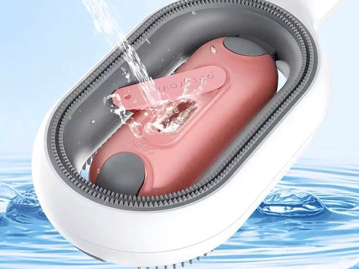 Compact reusable pet hair roller, an essential cleaning tool for pet owners, removes all fur