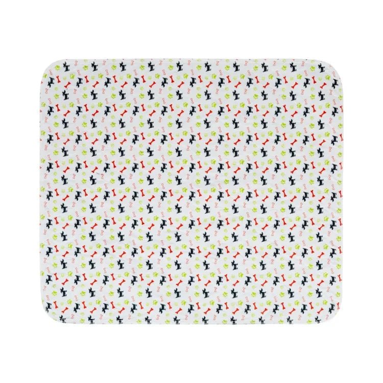 Soft yet strong pet training pad, waterproof and machine washable for easy care