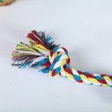 Robust dog rope chew toy with fringes for aggressive chewers, promoting dental health.