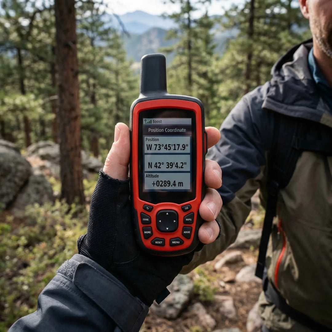 Rugged multi-GNSS handheld navigator for hiking & outdoor adventures. Durable GPS for reliable exploration.