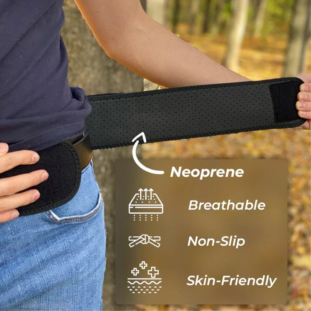 Lightweight Compression Belt for managing sciatica & general back pain.