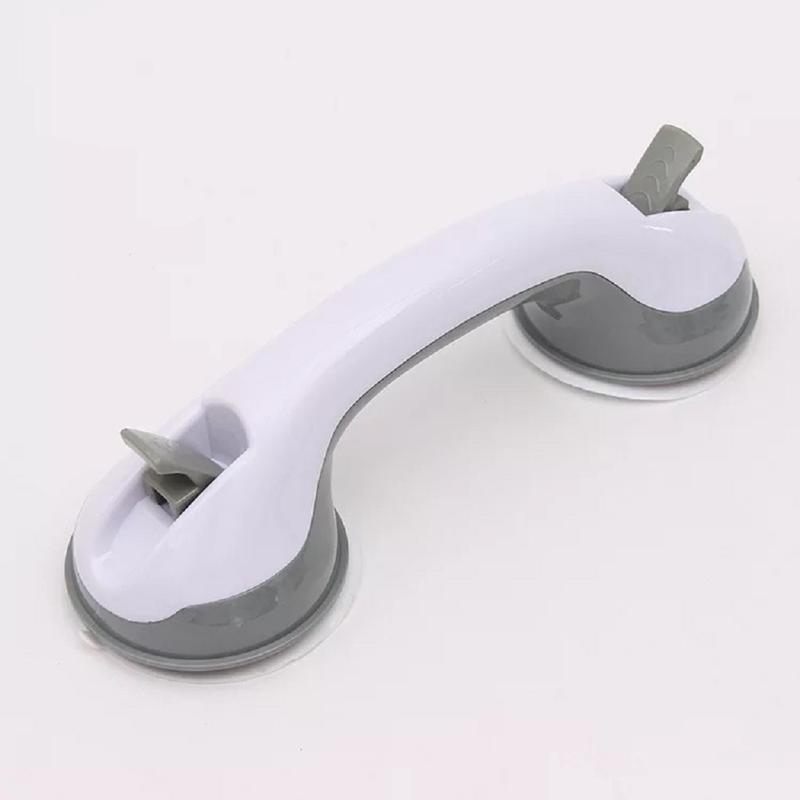 Home safety bathroom aid: SecureGrip non-slip handrail for shower & bath, enhancing mobility & preventing slips.
