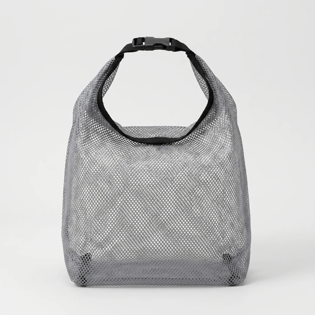 Semi-transparent travel bag, perfect toiletry & cosmetic organizer. Clear view, water-resistant.