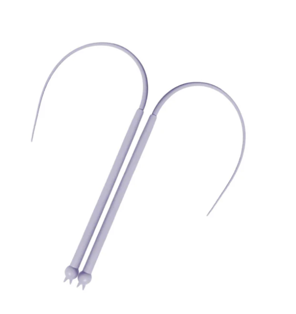 Interactive pet accessory: set of 2 flexible cat wands in vibrant colors