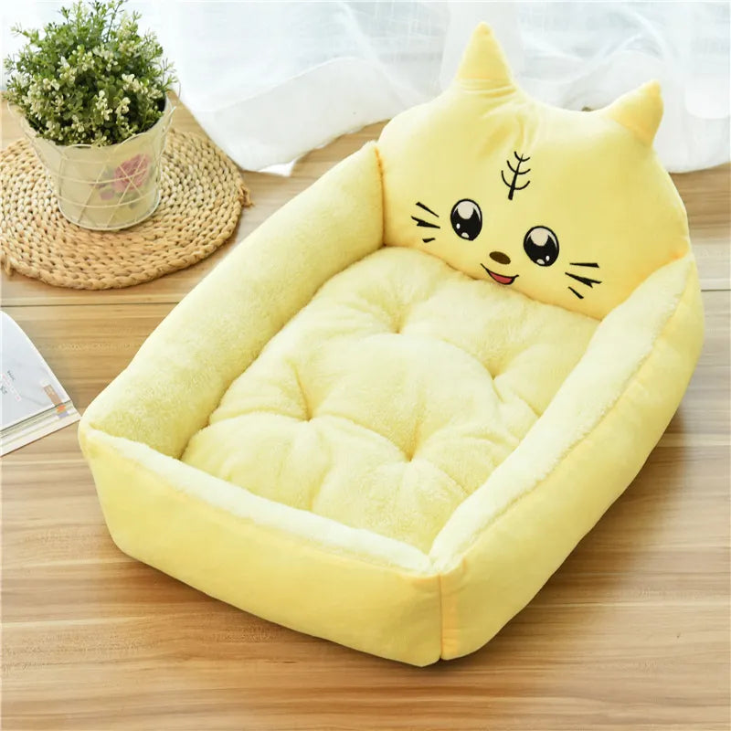 Soft tiger head pet bed, plush material for ultimate comfort for cats & small dogs
