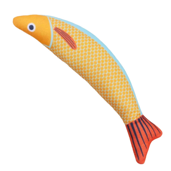 Interactive Cat Fish Toy with Catnip & Realistic Sound
