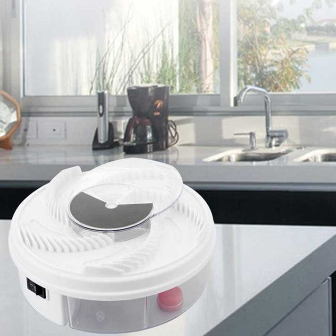 Modern silent USB electronic fly trap. Reusable indoor/outdoor pest control for home & patio. Effective bug killer.