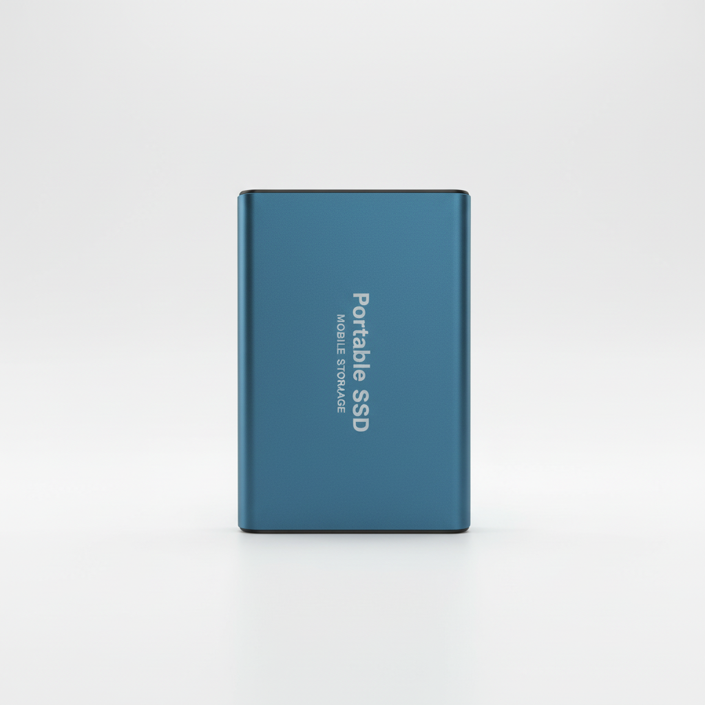 Reliable 128TB Portable External SSD for critical data backup, featuring high capacity & ultra-fast transfer speeds.