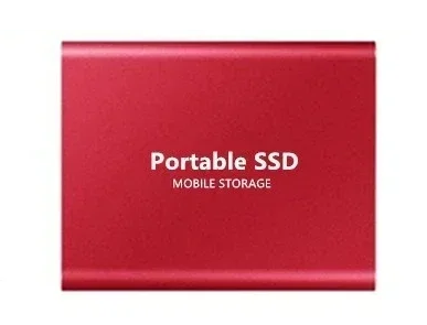 128TB Portable External SSD: ultra-fast, high capacity, shock-resistant storage with USB-C for all your mobile needs.