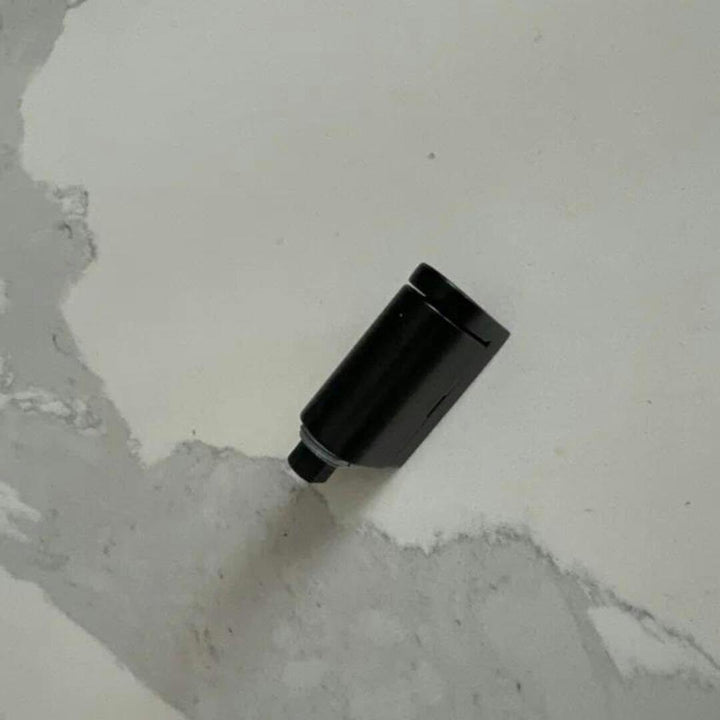 Strong hold magnetic door stop in bronze, self-adhesive & no-drill for quick installation & silent use.