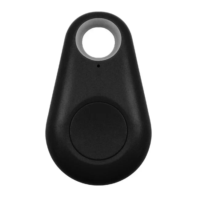 Close-up of a pet GPS tracker on a cat's collar, demonstrating secure fit and lightweight design for pet safety.