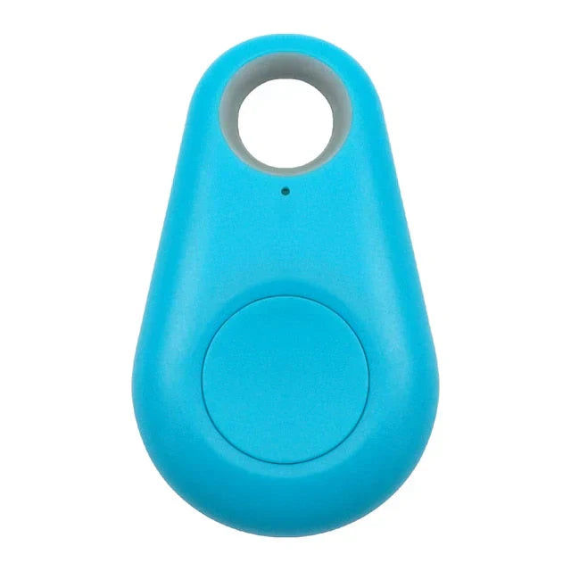 Pet GPS tracker with a USB charging cable, highlighting easy power-up for continuous dog and cat tracking.
