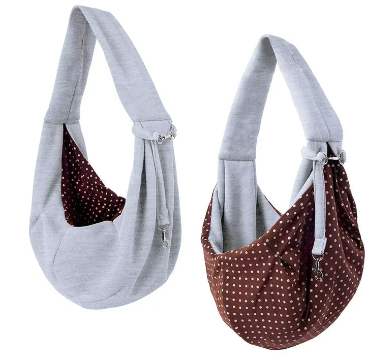 Durable pet supplies: small dog car carrier sling bag for hands-free convenience