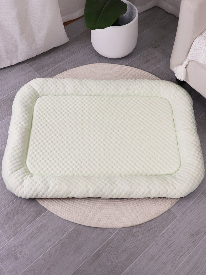 Modern design cooling pet bed with durable, washable fabric for small and medium dog comfort