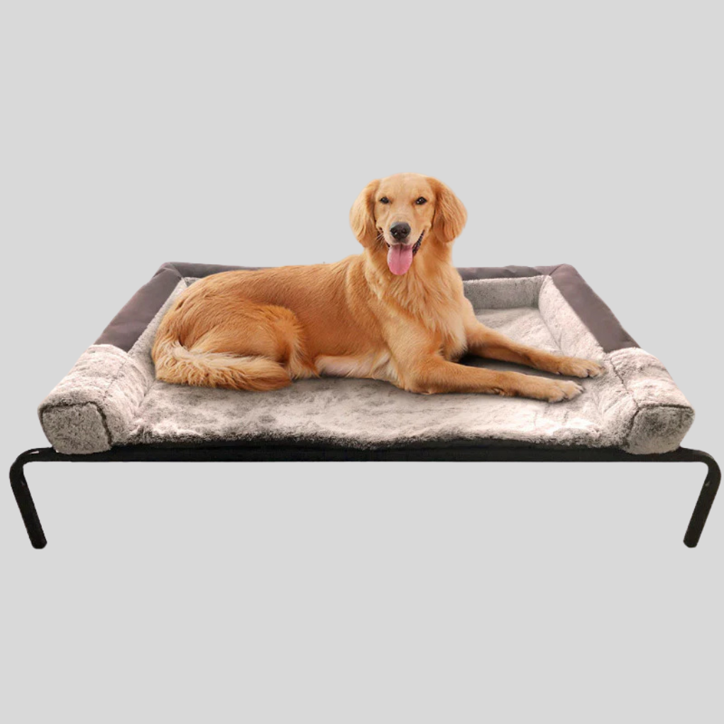 Washable cat bed, removable cover in grey, perfect for small pets seeking comfort