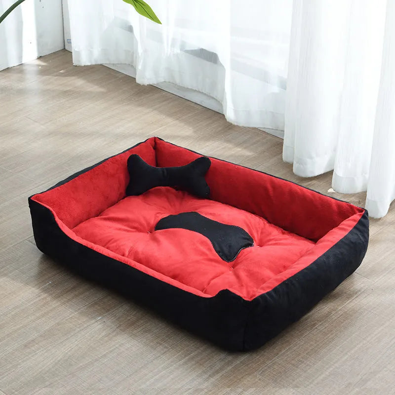View of the non-slip bottom of a small pet calming bed, ensuring stability and pet safety.