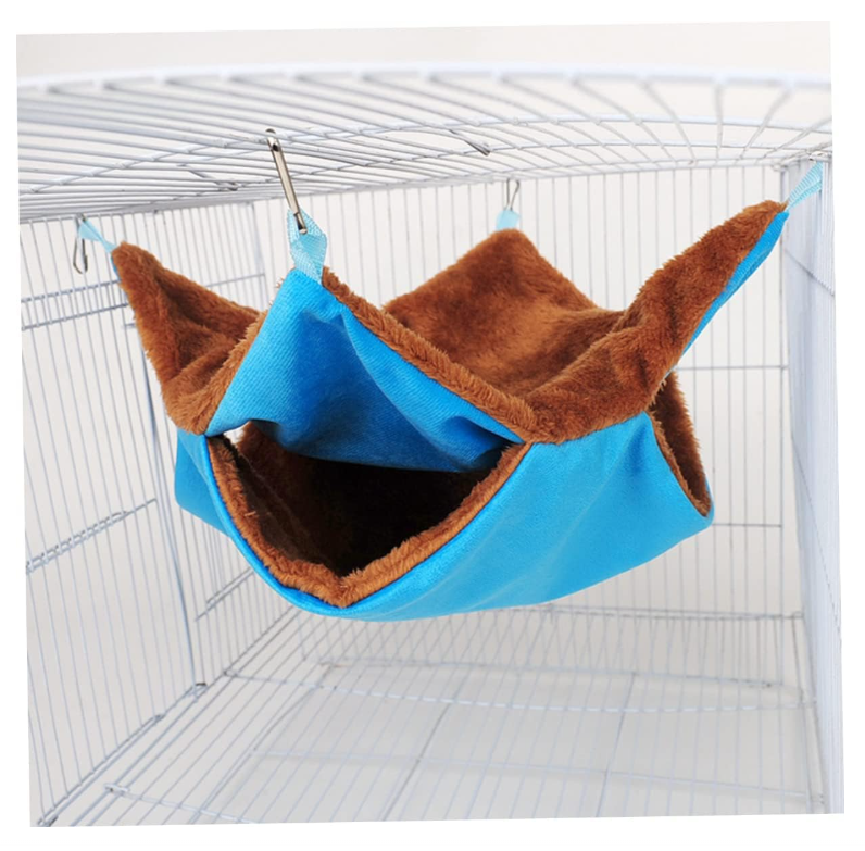 Rodent accessory: soft fabric pet hammock, ideal for pet comfort and cage decor