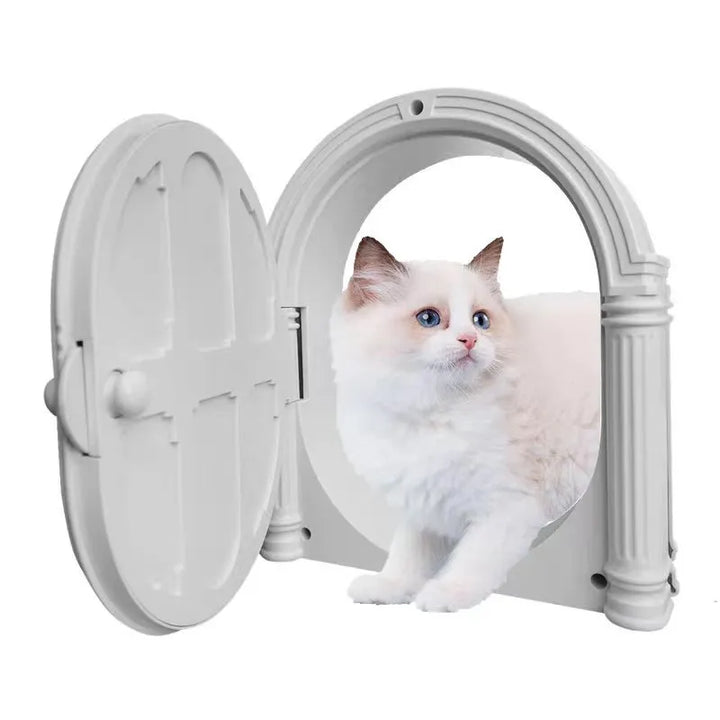 Adorable small pet decorative front door cat toy, classic design, a cute and engaging pet accessory.