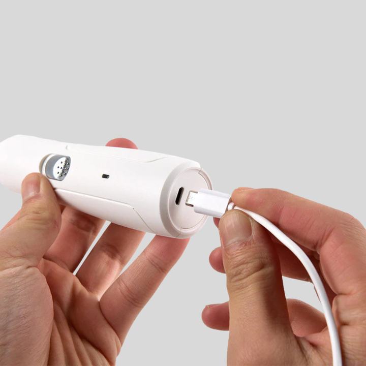 Compact small pet nail clipper for gentle and precise grooming of cat and dog nails