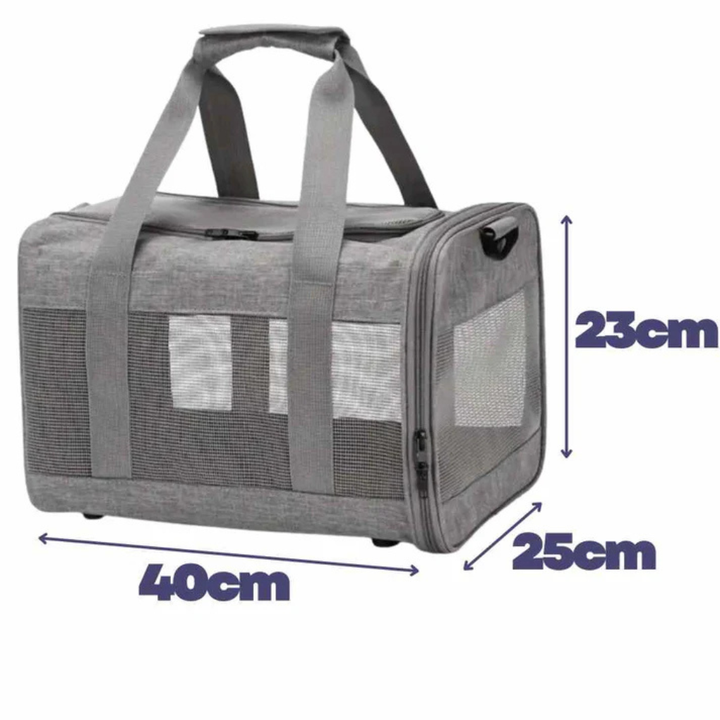 New4 pet travel accessory: airline approved carrier bag for small dogs & cats, easy to carry design