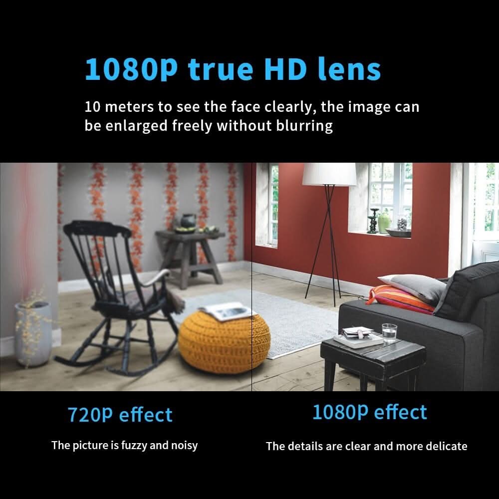 Discreet wireless infrared camera for unobtrusive surveillance and enhanced night vision security.