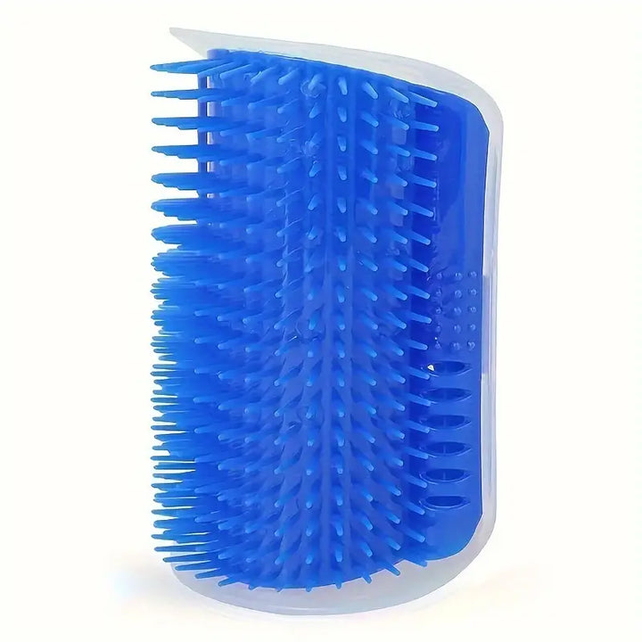 Pet grooming tool: Smart Cat Corner Groomer, self groomer for cats, with catnip feature