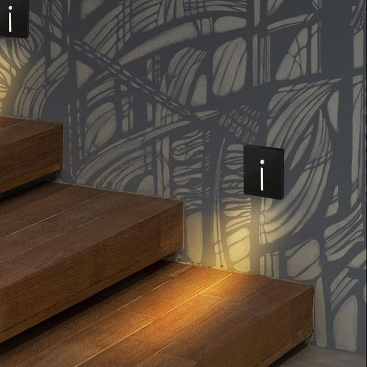 Smart motion sensor LED stair light for safe & stylish home illumination.