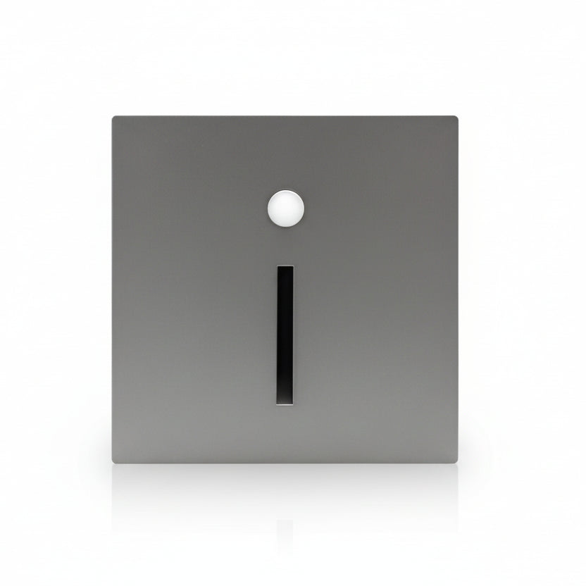 Ambient LED night light for stairs, smart motion sensor ensures gentle, energy-efficient glow.