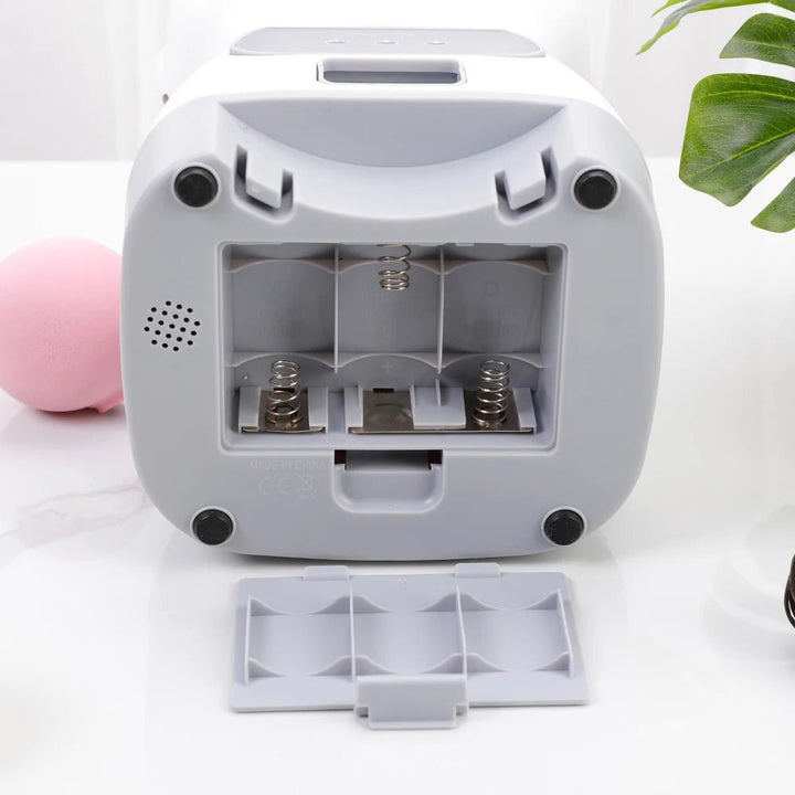 Automatic pet feeder featuring WiFi connectivity, voice recording, and portion control for pets.