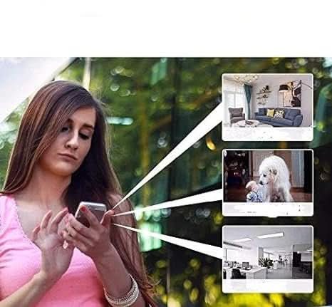 High-definition 1080P Smart Wireless Security Camera for comprehensive home security monitoring.