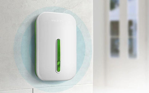 Innovative kinetic energy doorbell. Wireless, battery-free, & weatherproof for ultimate home office security.