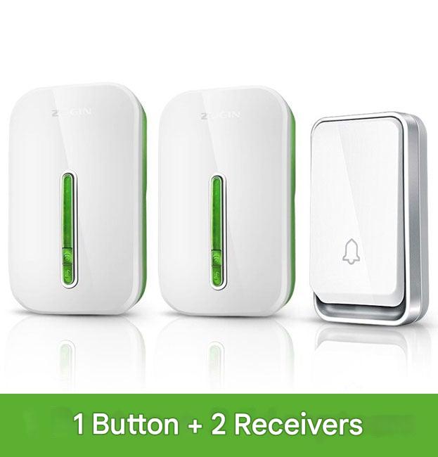 Get peace of mind with this smart, battery-free, and easy-to-install home security doorbell system.