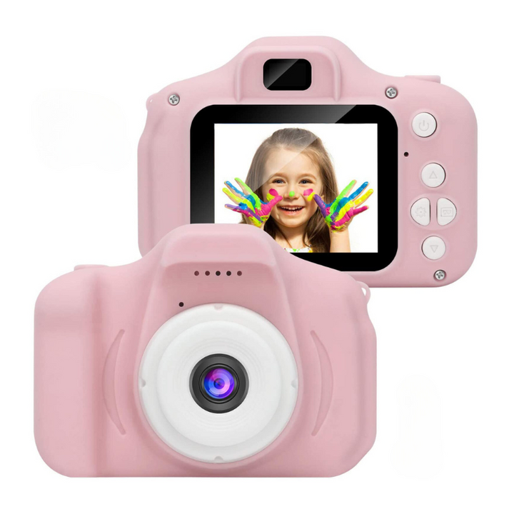 Digital kids camera by SnapKid with dual lenses for creative photo & video fun. Great educational toy for children.