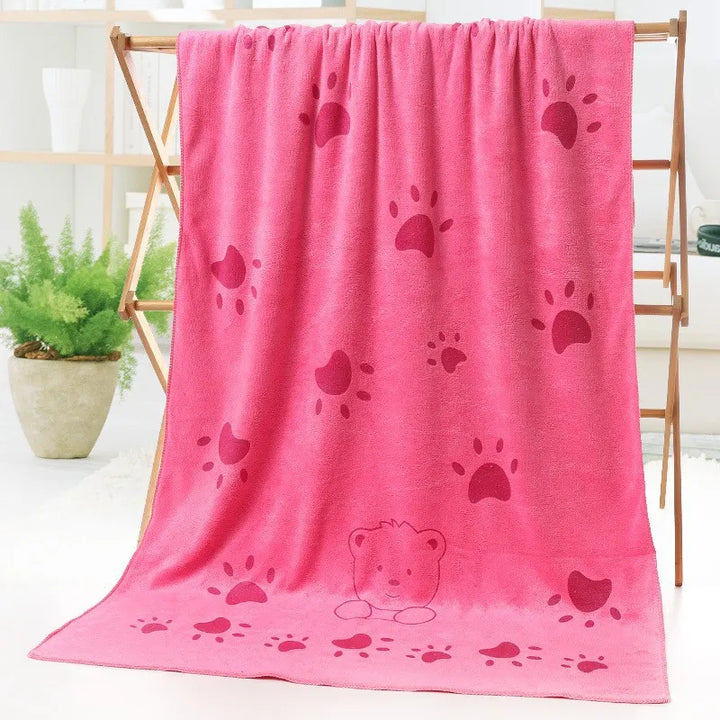 Baby's animal print soft blanket, an essential for nursery decor and soothing comfort.