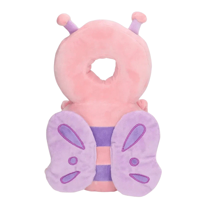 Cute animal design soft baby head protection cushion, essential safety gear for crawling & walking toddlers.