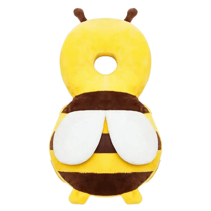 Premium baby head safety cushion, shock-absorbing design for crawling & walking infants, adjustable fit.