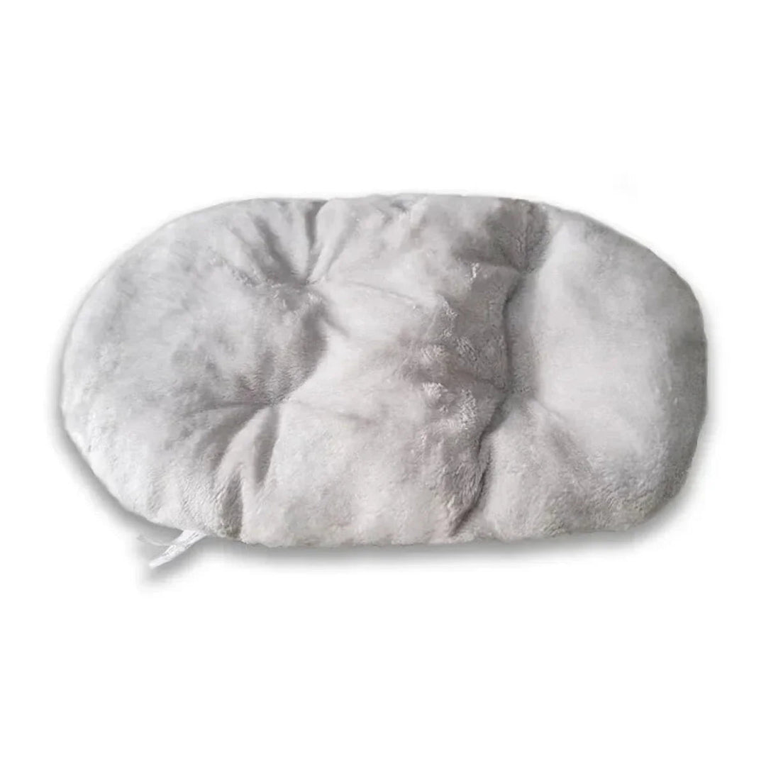 Orthopedic bolster pet bed with high-density foam, offering premium comfort and washable cover for pets.