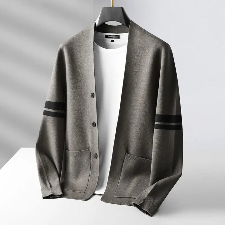 Soft classic women's cardigan for everyday comfort, perfect for layering and versatile fall fashion.