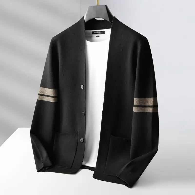 Cozy long sleeve women's cardigan, ideal for winter warmth and versatile fall fashion layering.