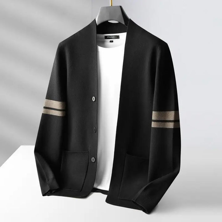 Cozy long sleeve women's cardigan, ideal for winter warmth and versatile fall fashion layering.
