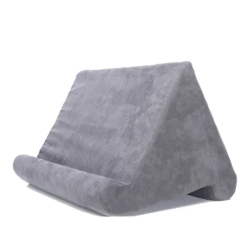 Portable device cushion & phone holder, perfect for travel & multi-device use.